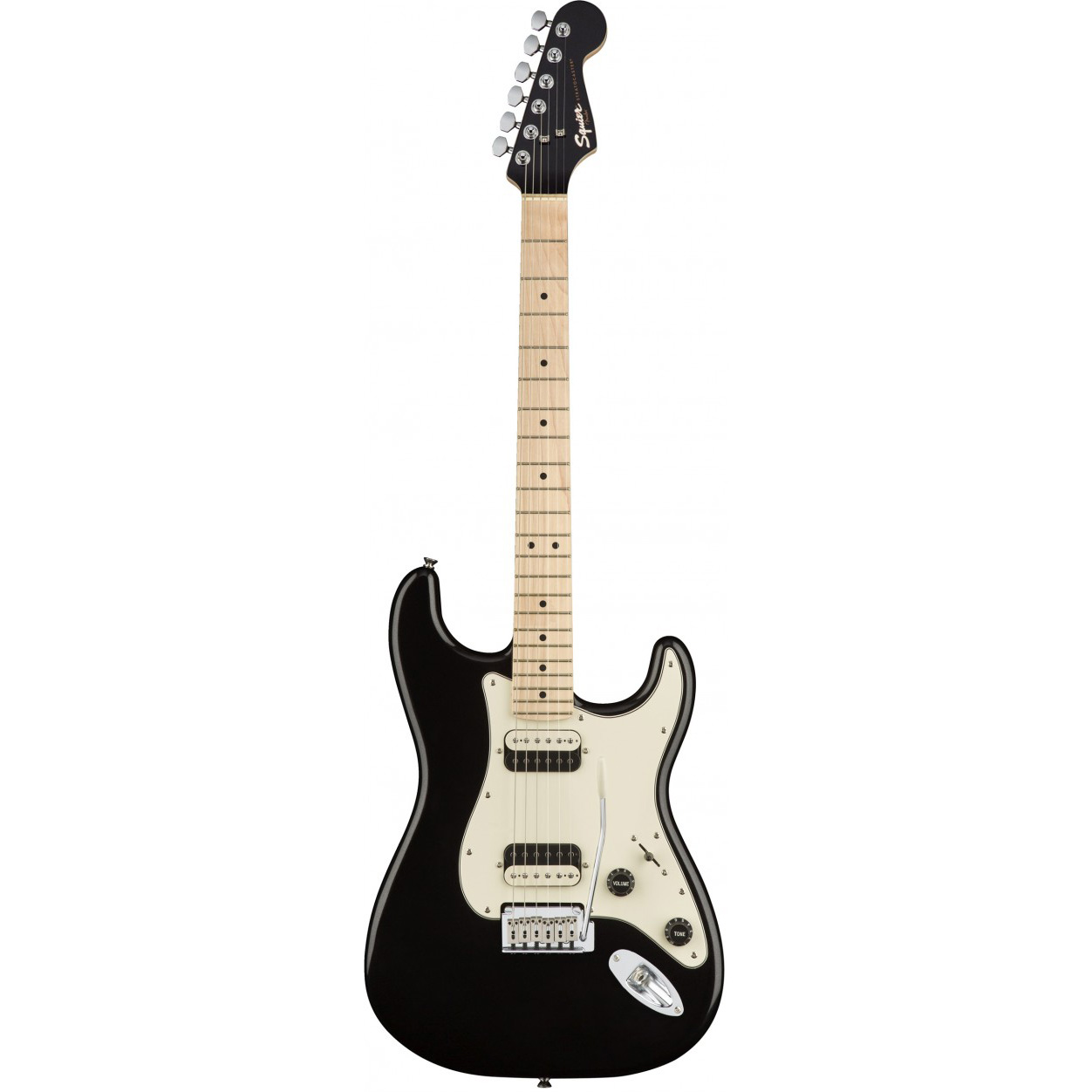 Fender Squier Contemporary Stratocaster HH, Maple Fingerboard, Black MetAllic Гитары акустические
